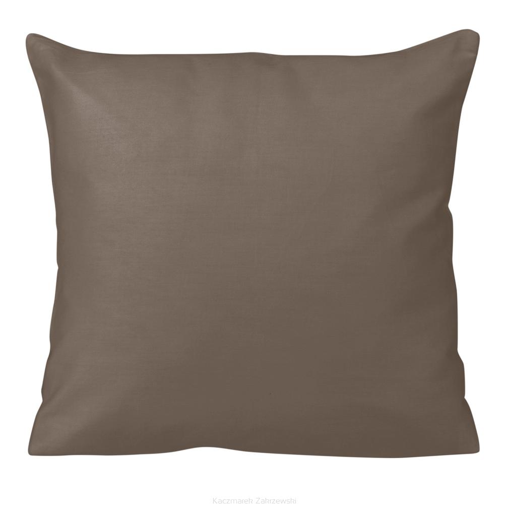 Poszewka satyna bawełna 40x40 Darymex sepia