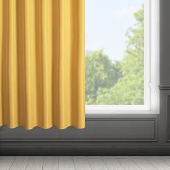 Zasłona gotowa na taśmie RITA 140x175 Eurofirany musztardowy