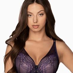 Biustonosz GAIA Push Up Irene 1183 granatowy