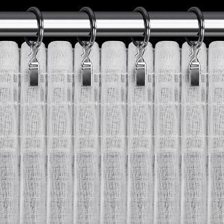 Firana gotowa na taśmie HESTIA 400x160 Eurofirany biały