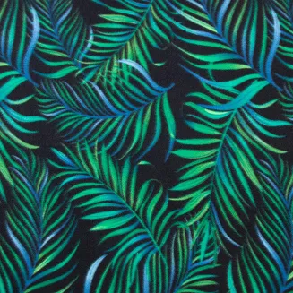 Koc narzuta PALMS 150x200 Design91 czarny