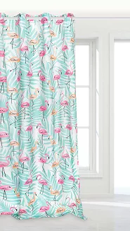 Miętowa Zasłona Do Salonu 140x250 FLAMINGOVE