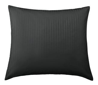 Komplet pościeli adamaszek satyna bawełniana 220x200 czarna