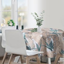Obrus dekoracyjny GARDEN 150x150 Eurofirany beżowy