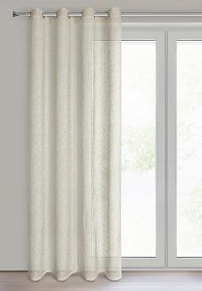 Firana gotowa na przelotkach CYNTIA 140x250 Eurofirany biały