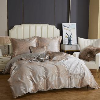 Ekskluzywna Pościel Atłasowa Z Haftem 160x200 AT013