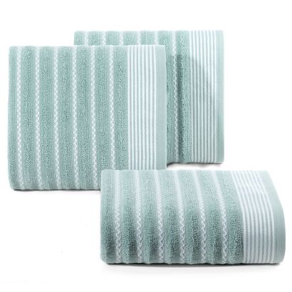 Ręcznik bawełniany LEO 70x140 Design91 niebieski