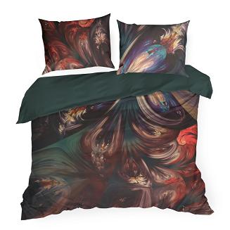 Pościel satynowa ASTRAL 160x200 Eva Minge Eurofirany czarny