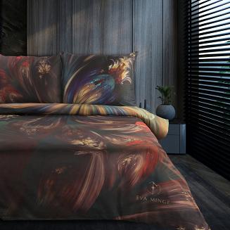 Pościel satynowa ASTRAL 160x200 Eva Minge Eurofirany czarny