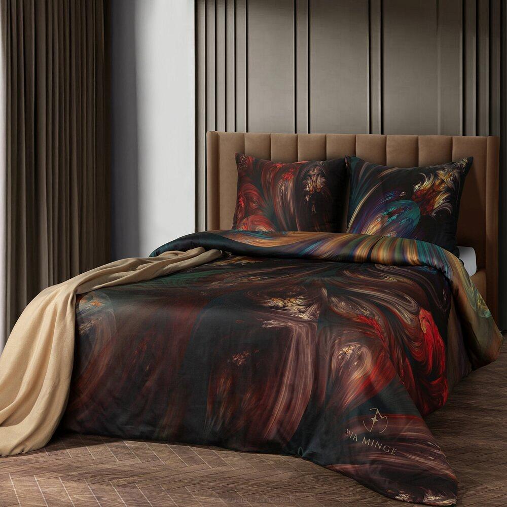 Pościel satynowa ASTRAL 160x200 Eva Minge Eurofirany czarny