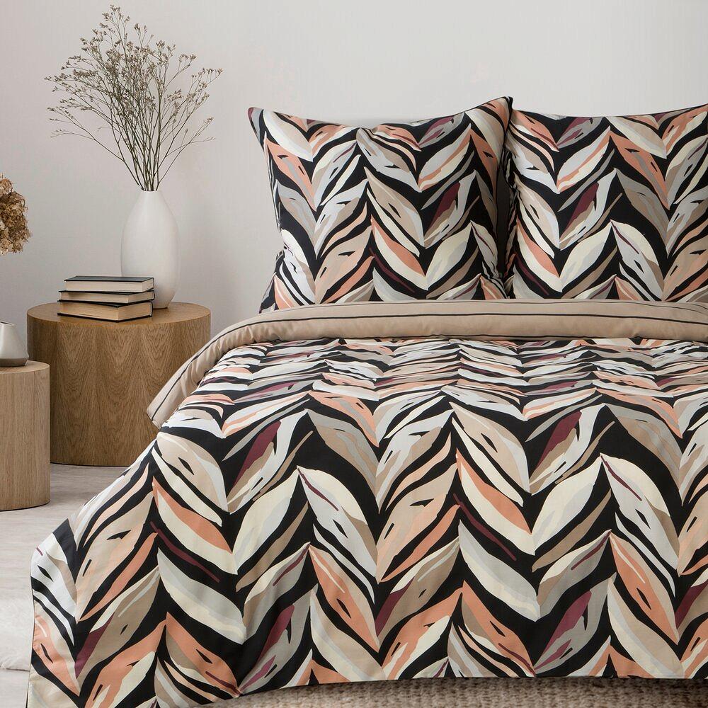 Pościel satynowa 160x200 Eurofirany czarny