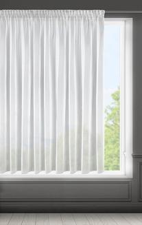 Firana gotowa na taśmie ESEL 350x150 Eurofirany biały