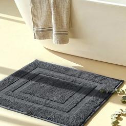 Dywanik łazienkowy bawełniany Ravo 50x70 grafitowy