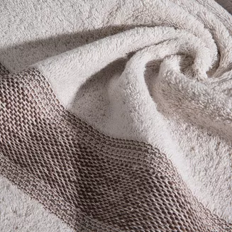 Komplet ręczników 2 cz. KALI 50x90 Eurofirany beżowy