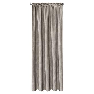 Zasłona gotowa na taśmie MUSCAT 140x270 Eurofirany szarobeżowy ciemny