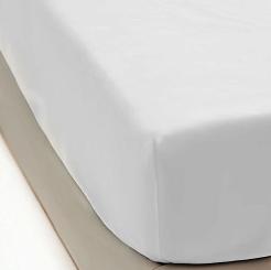 Prześcieradło polarowe z gumką MIŚ Fluffy 160x200 mikrofibra białe