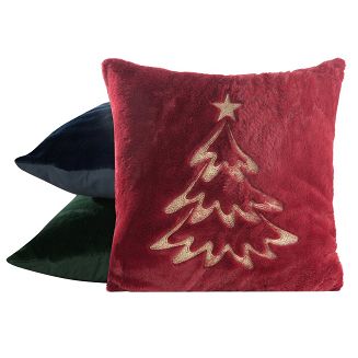 Poszewka dekoracyjna świąteczna 45x45 Eurofirany jasnobrązowy