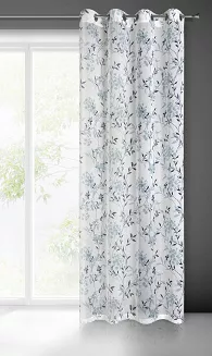 Firana gotowa na przelotkach FIONA 140x250 Eurofirany biały