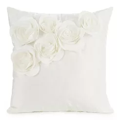 Poszewka dekoracyjna FLORES 45x45 Eurofirany kremowy