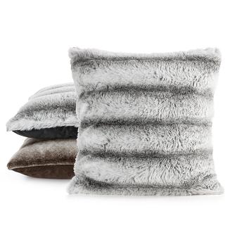 Poszewka dekoracyjna LUCY 45x45 Eurofirany brązowy