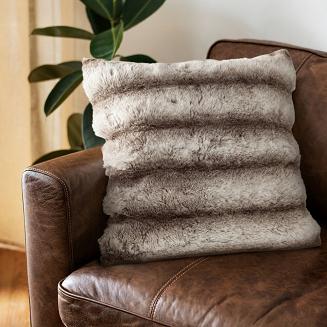 Poszewka dekoracyjna LUCY 45x45 Eurofirany brązowy