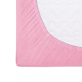 Prześcieradło jersey z gumką 70x140 Darymex różowe