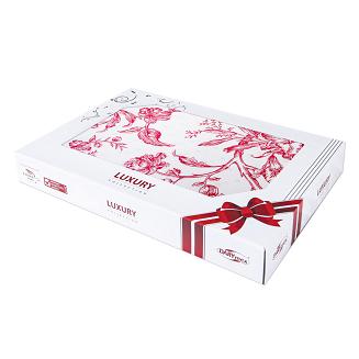 Pościel satyna bawełniana(P) ROSE BLANC/160x200 LUXURY