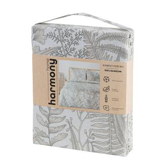 Pościel satynowa LUNA 220x200 Eurofirany beżowy