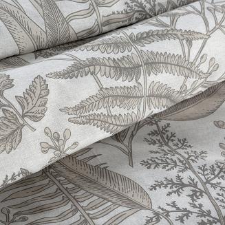 Pościel satynowa LUNA 220x200 Eurofirany beżowy