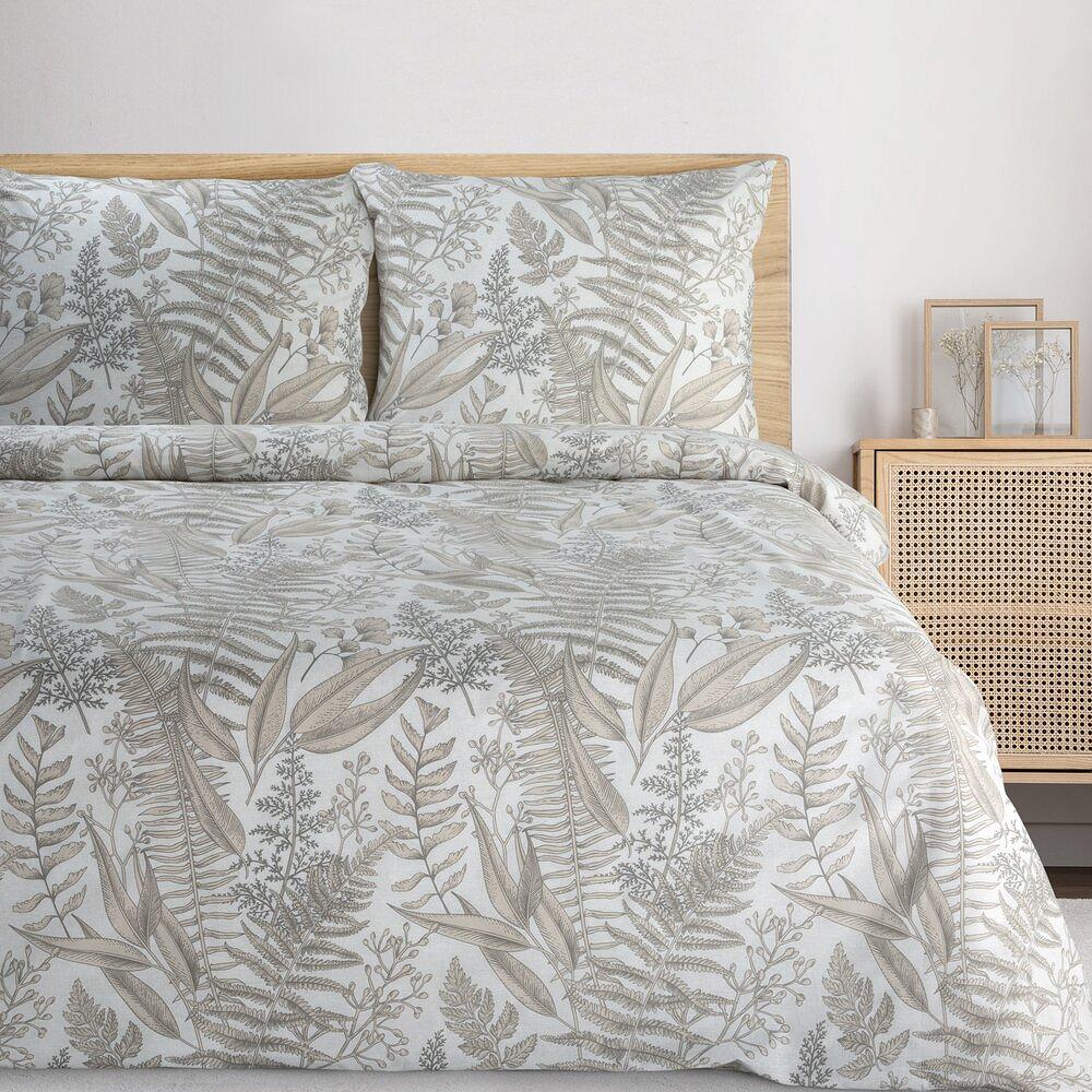 Pościel satynowa LUNA 220x200 Eurofirany beżowy