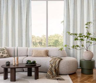 Zasłona gotowa AVENA 135x270 Eurofirany biały