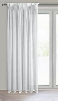 Firana gotowa na taśmie SELENE 140x270 Eurofirany kremowy