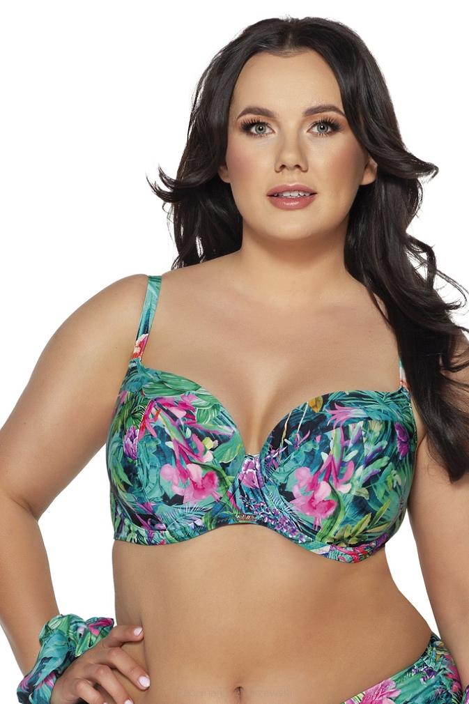 Strój kąpielowy góra biustonosz full cup SK 205 usztywniany paradise