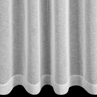 Zasłona gotowa na przelotkach ALICE 140x250 Eurofirany biały