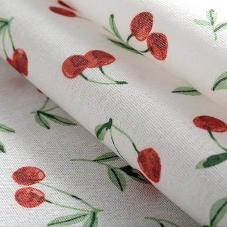 Obrus dekoracyjny CHERRY 110x140 Eurofirany biały