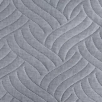 Narzuta dekoracyjna LEN 200x220 srebrny