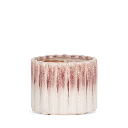 Donica dekoracyjna EVITA 14x14x11 Eurofirany kremowa