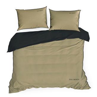 Pościel satynowa EVA 160x200 Eva Minge Eurofirany beżowy