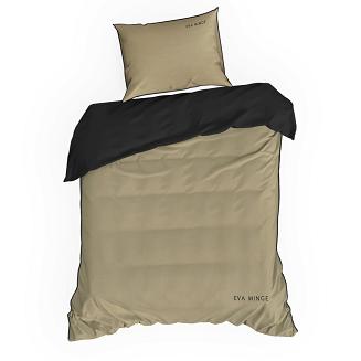 Pościel satynowa EVA 160x200 Eva Minge Eurofirany beżowy