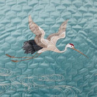 Narzuta dekoracyjna MILA 220x240 turkusowy