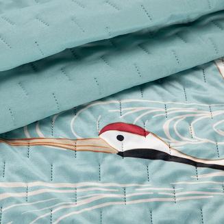 Narzuta dekoracyjna MILA 220x240 turkusowy