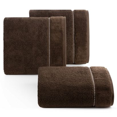 Ręcznik bawełniany SALADO 70x140 Eurofirany brązowy