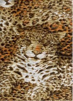 Pościel z kory 200x220 wzór panterka