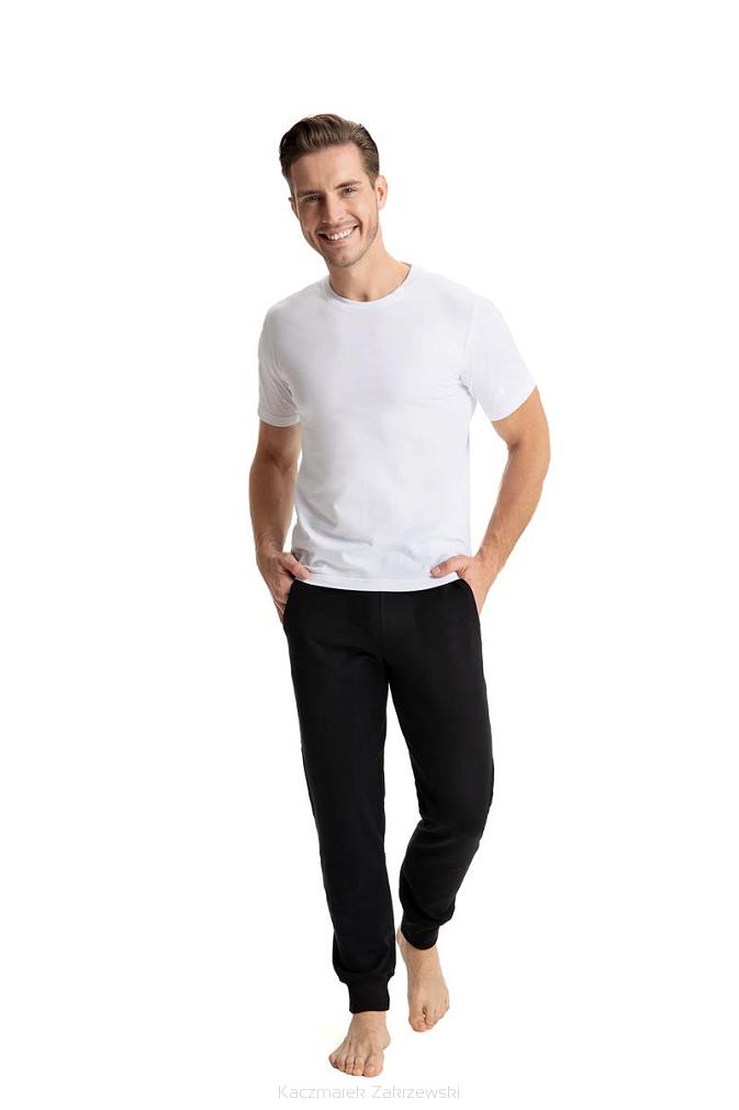 Spodnie dresowe męskie LUNA kod 891 czarne