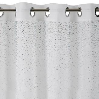 Firana gotowa na przelotkach MADLEN 140x250 Eurofirany biały