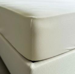 Prześcieradło wodoodporne nieprzemakalne jeresy z gumką Aquasafe 80x160 beżowe