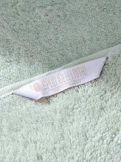 Ręcznik bambusowy Harmony 50x90 szałwiowy ze srebrną bordiurą