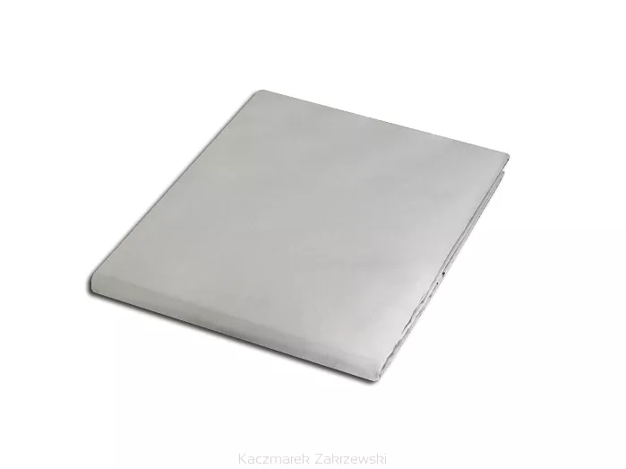 Prześcieradło satyna bawełniana bez gumki 160x220 białe