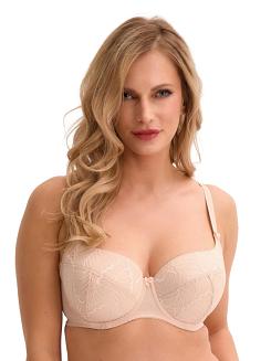 Biustonosz GAIA Full Cup Micaela 758 usztywniany beżowy