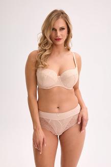 Biustonosz GAIA Full Cup Micaela 758 usztywniany beżowy